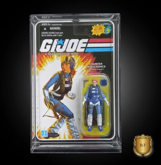 Acrylic Display Case for Carded GI Joe Figures