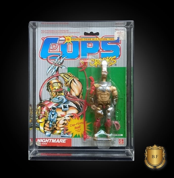 Acrylic Display Case for Carded Cops N Crooks Figures