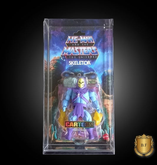 Acrylic Display Case for Carded Masters of the Universe (MOTU) Figures - Cartoon Collection