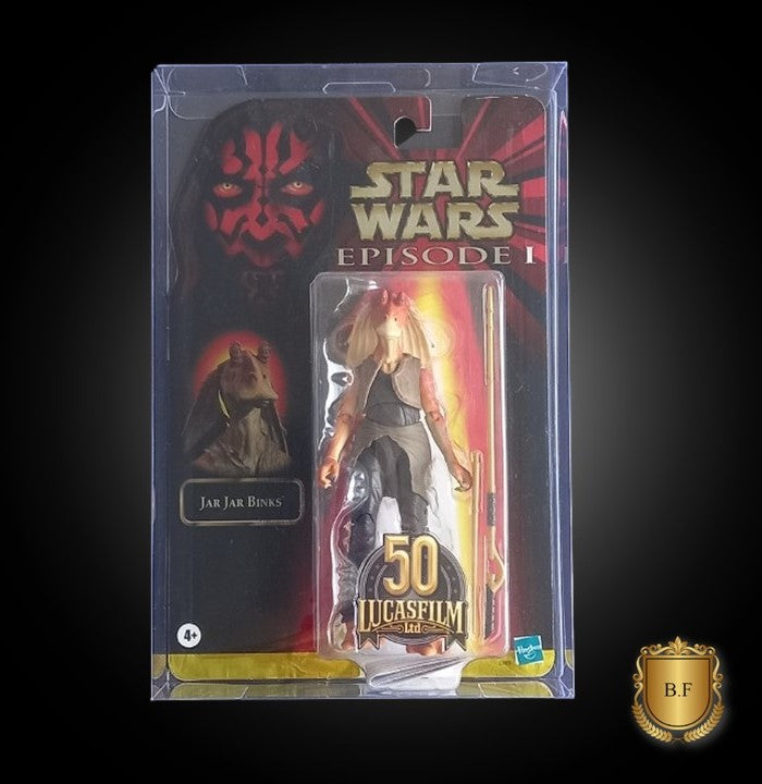 Plastic Soft Case for Carded Star Wars Black Series Anniversary Figures