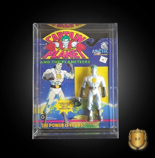 Acrylic Display Case for Carded Captain Planet Figures
