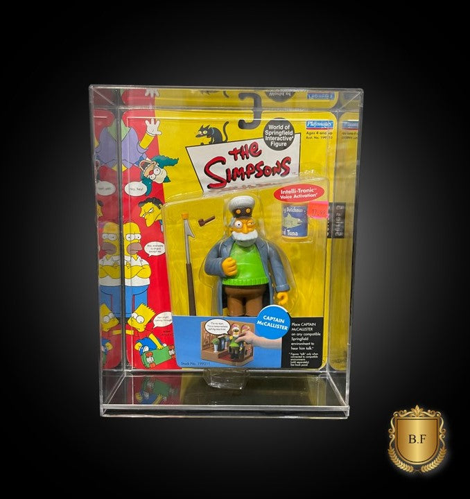 Acrylic Display Case for Carded The Simpsons Figures