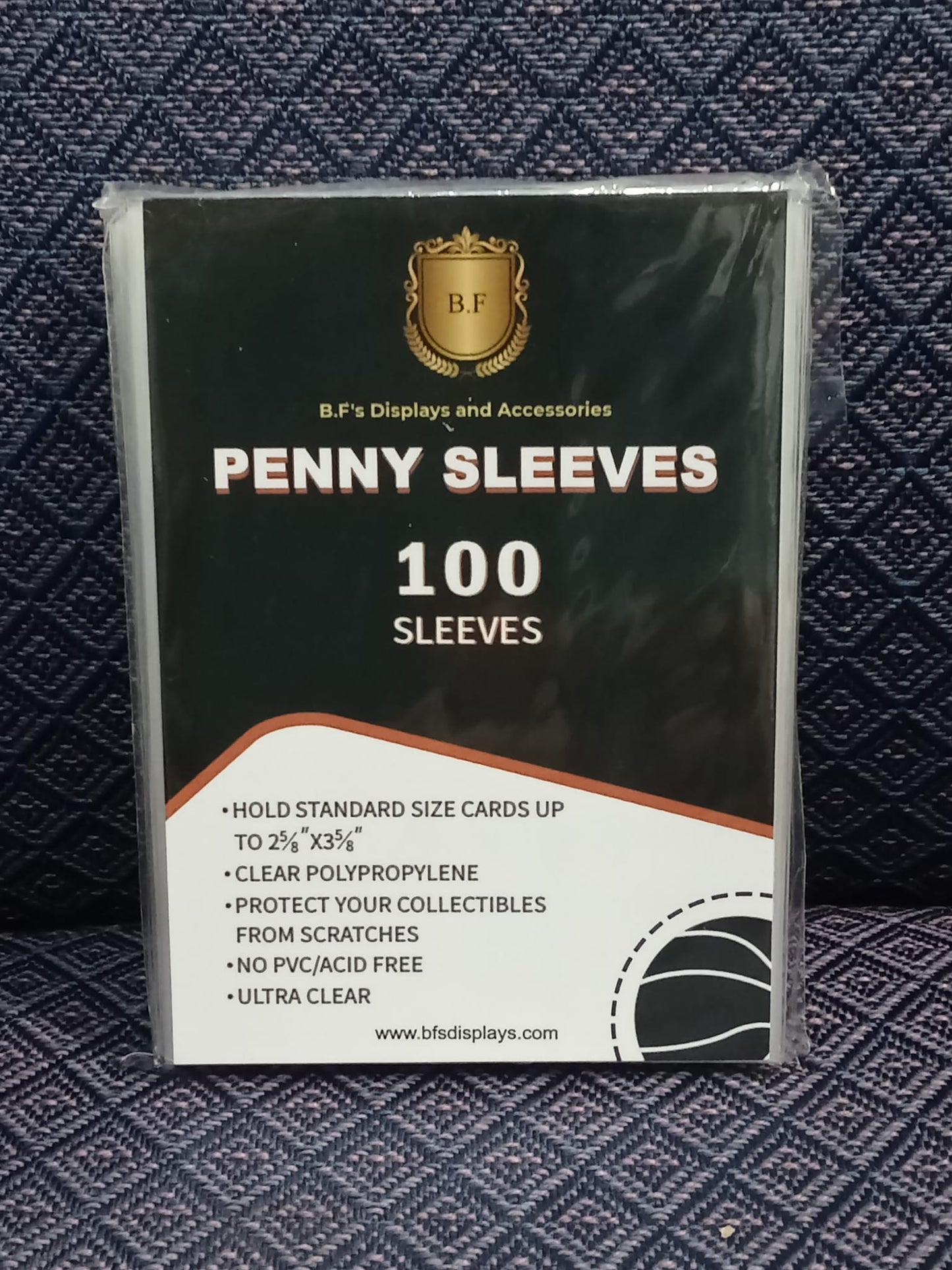 Ultra Clear Penny Sleeves 2.5" x 3.5" | 100 Pack (Acid Free)