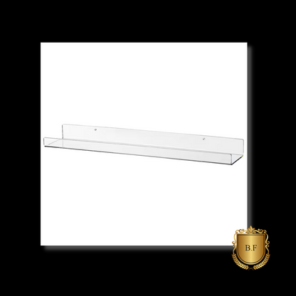 Acrylic Loose or Carded Figure Rail/Shelf- Designed for Loose or Carded Action Figures (DISP002)